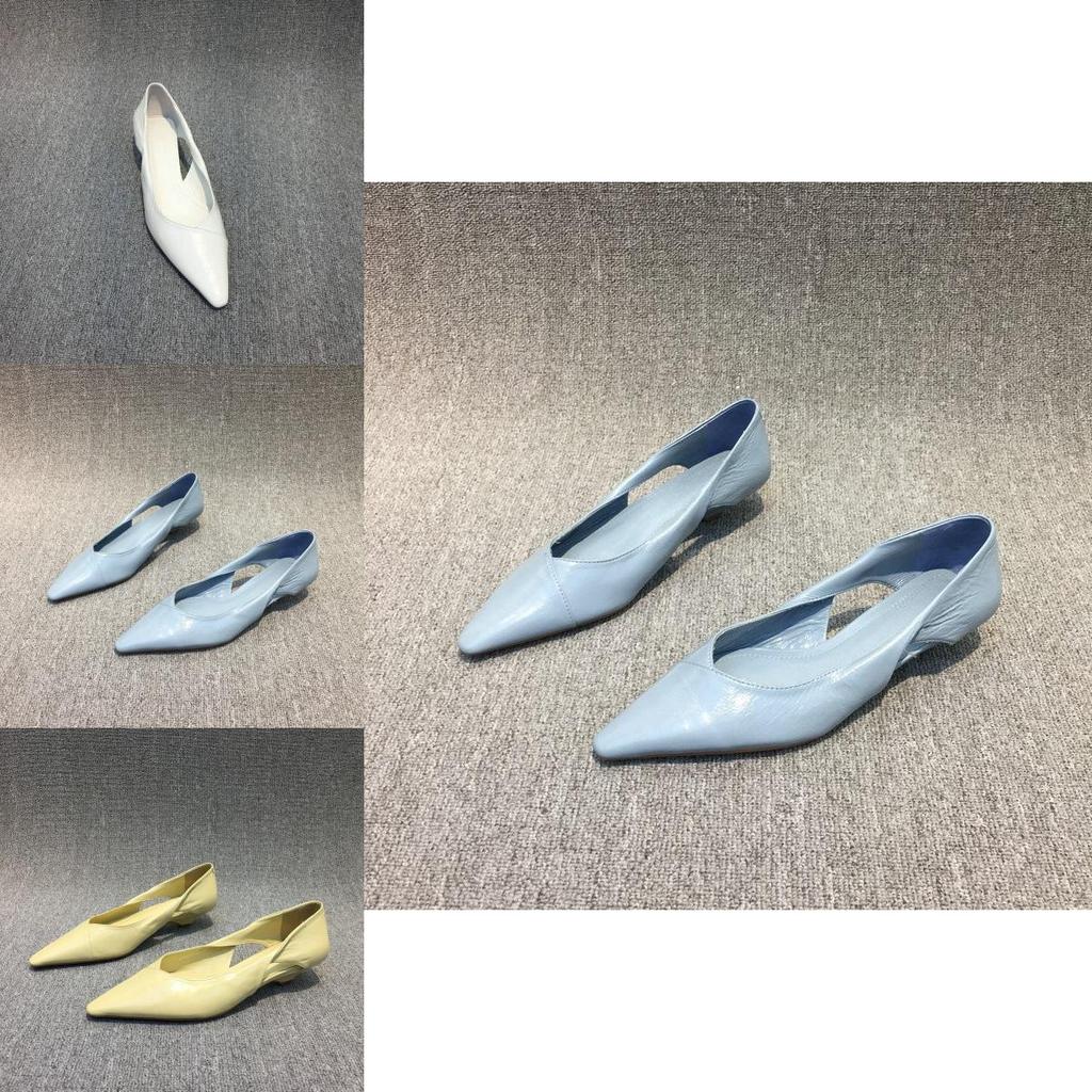 High Heel Shoes For Women With Stylish Hollow Cat Heel And Slipon Design For Daily Wear