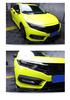 Black Warrior Smoked Headlight Film for 25 Accord Models - TPU Light-Controlled Sticker for Headlight and Taillight Color Change.
