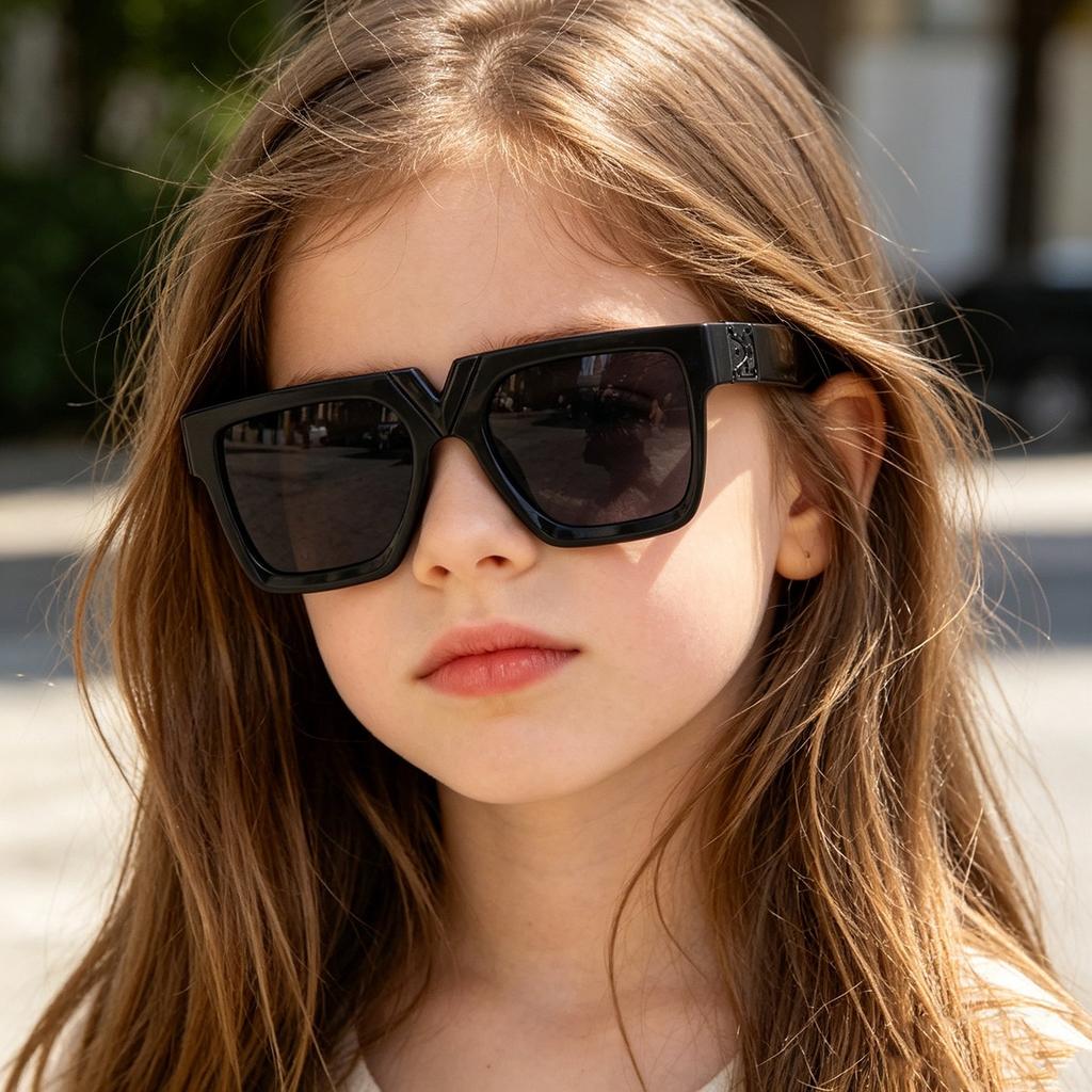 Rennes new children's sunglasses box multi-color boys and girls glasses sunglasses