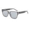 Korean Style Square Frame Sunglasses: Wood Grain Design, UV Protection for Women, Model 8892