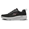 Comfortable Slip-Resistant Durable Low-Top Running Shoes Men Sneaker Black Red 220333-BKRD