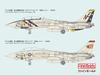 Fine Molds 1/72 Scale American F-14A Tomcat VF-2 Bounty Hunters Plastic Model FX05 (Airplane)