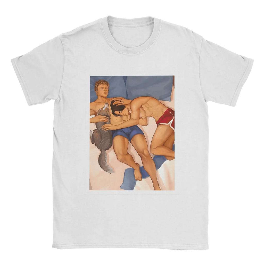 Heated Rivalry TV Shane Hollander & Ilya Rozanov Cotton Men's Shirt Summer Hot Sale Jersey Women's Short Sleeve Streetwear Shirt