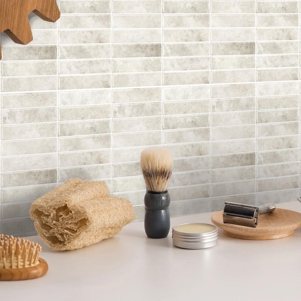 Waterproof Backsplash Wall Decals Brick Design Peel and Stick Wallpapers  Home Decoration