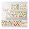 Wooden Puzzle, Shaped Puzzle, Ages 6+, Shape Matching, Shape Recognition, Color Recognition, Color Sense, Brain Training, Hand-Eye Coordination,