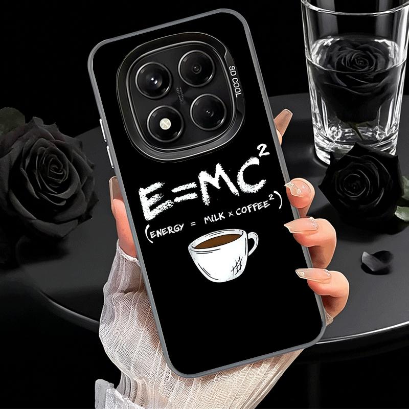 Black Coffee Fashion Style Soft Phone Case for Samsung Galaxy S24 S25 FE S26 Edge S23 Ultra S22 Plus S21 + Shockproof Cover Back