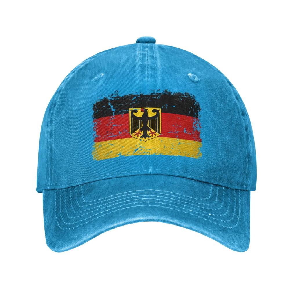 Germany Flag Deutschland Football Trucker Hats Outfits For Unisex Baseball Cap  Classic Headwear Snapback Caps Adjustable