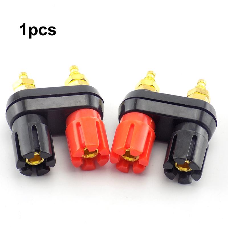 

3 типа Красный Черный Банановый штекер Пара Клемм Гнездо 4 мм Соединительный Терминал Усилителя Клемма Банановый аудио Разъем для Динамика no.3 1pcs