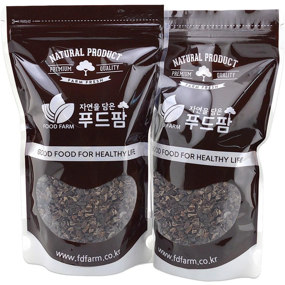 FoodFarm Peruvian Cacao Nibs, 500g x 2 Packs
