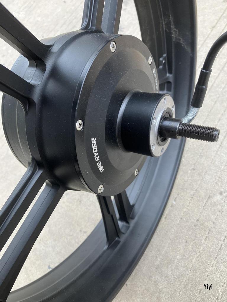 20x4.0 palce 48V 750W/500W Elektrické Fatbike kolo pro pláž a sníh, Zadní kolo
