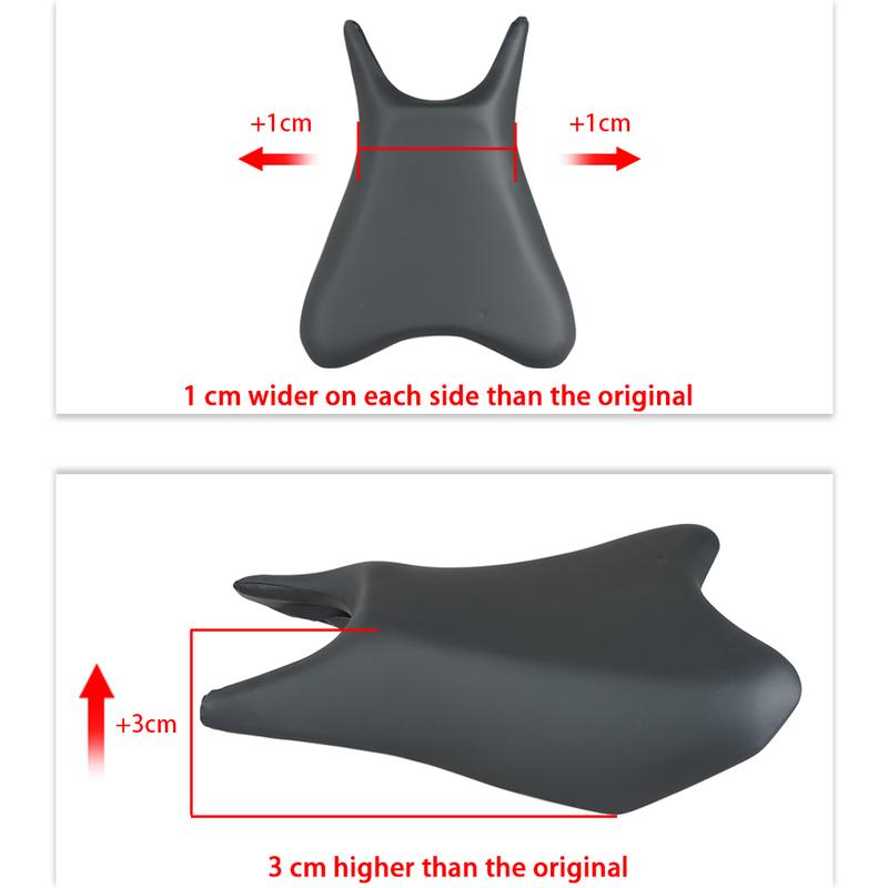 Motorcycle Accessories Height Increase Expansion Driver Rider Front Seat Cushion Fit For Yamaha YZF R3 YZF-R3 2025