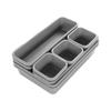 Tableware Storage Box Space Saving Jewellery Storage Trays  for Home Office Desk