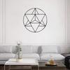 Merkaba Sacred Geometry Metal Wall Art Spiritual Decor Yoga Gift