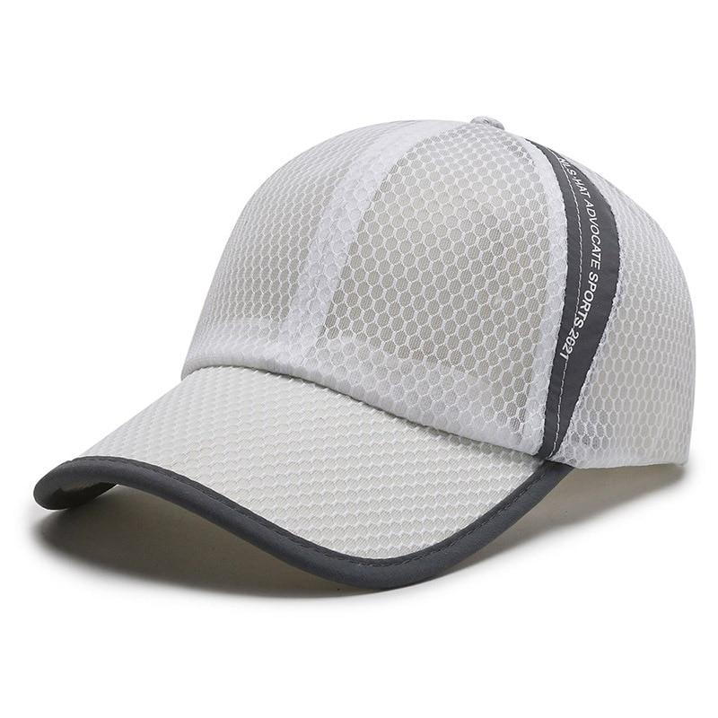 

Літня кепка з сітчастою дихаючою бейсболкою NORTHWOOD для чоловіків, жінок, швидковисихаюча шапка для тата 56-60 cm білий