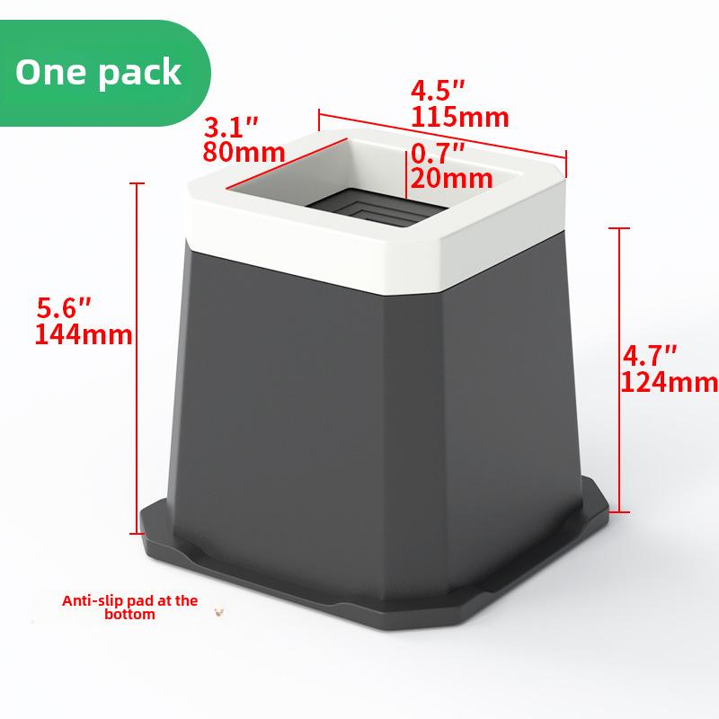 Tampoane reglabile de înălțire pentru mobilier pentru paturi, mese, canapele, scaune, mașini de spălat și frigidere