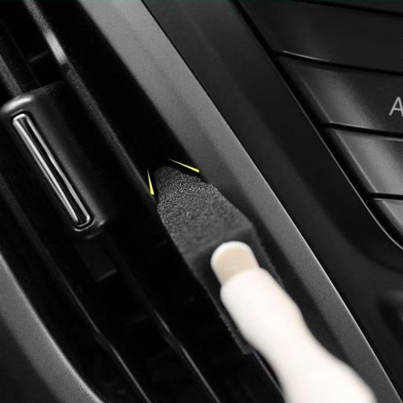 Auto-Klimaanlagen-Lüftungsschlitz-Reinigungsbürste, Lüftungsschlitz-Schrubbbürste, Universelle Auto-Innenraum-Detailbürste