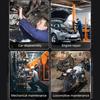 15Pcs Fast Release 3/8 Inches Drive Socket Wrench Set High Strength Alloy Steel For Auto Repair And Industrial Maintenance