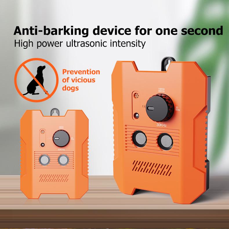 Tragbarer intelligenter Hundetrainer: Ultraschall-Antibellmittel