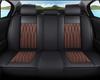 All-Season Universal Leather Car Seat Cushion Cover for Sedans, SUVs, and Trucks
