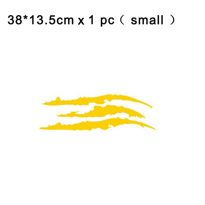 Lustiger Autoaufkleber Reflektierend Monsterkralle Kratzstreifen Markierungen Kratzer Vinyl Aufkleber Auto Scheinwerfer Karosserie Dekor Aufkleber