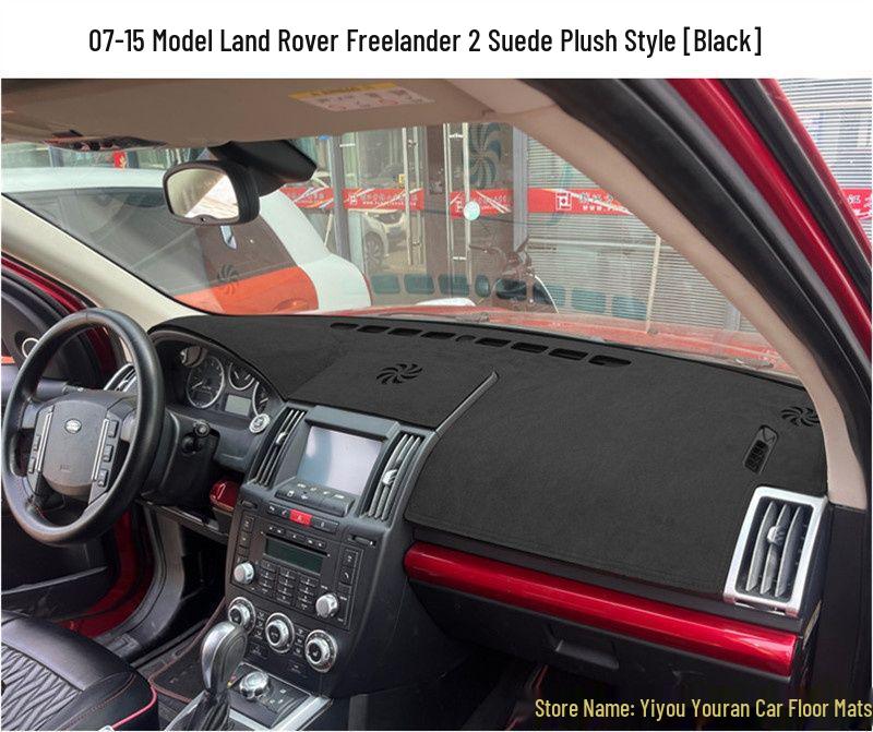 Parasol Land Rover Freelander 2 y Alfombrilla Antideslumbrante para Salpicadero - Aislamiento Térmico y Protección Solar Modificación Interior.