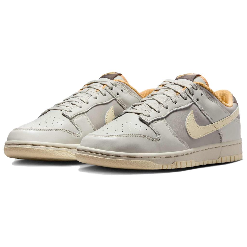 Nike Dunk Low Retro Light Bone Wild Mango Skate Shoes Sneakers