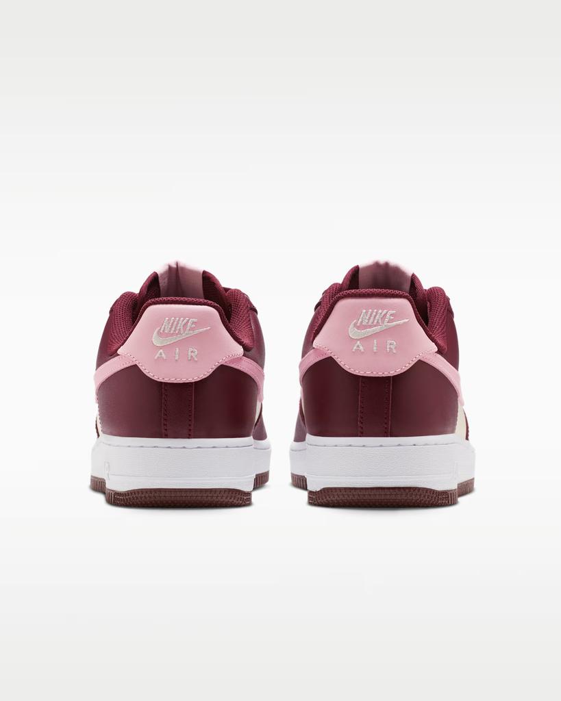 FD9925-161 Nike Air Force 1 '07 "Pale Ivory/Night Maroon" (Men's)