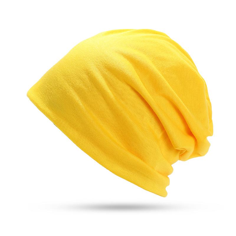 Cotton Slouchy Beanie Hip-Hop Soft Lightweight Running Beanie Adult Dwarf Hat Chemo Cap For Men Women Hip-Hop Sleep Cap Stretchy