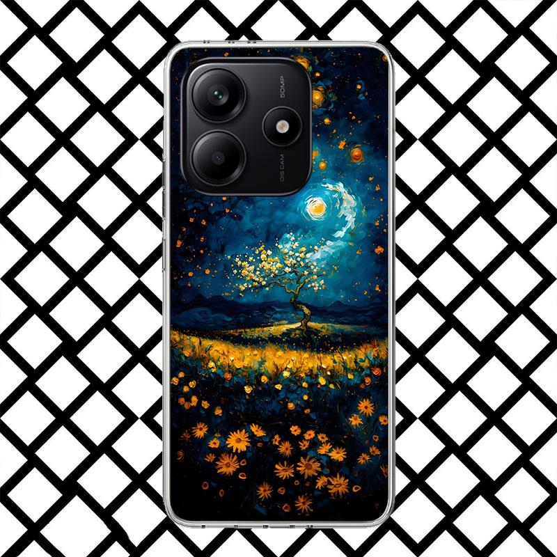 Starry Night Van Gogh Art Phone Case for Xiaomi Redmi Note 15 14 14S 13 12 12S 11 Pro Plus 11E 11T 11S 10S 5G Soft Cover Fundas