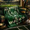 Bucks Team Logo Blanket Lightweight Flannel Bedding Blanket Perfect for Travel, Camping, Living Rooms, Offices, Sofas, Fan Christmas gift