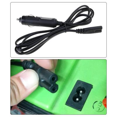 Haushalt Brotdosen Ladegeräte Auto Kühlbox Stromkabel Kunststoffmaterial 1,6 Meter 12V 24V Elektrische Brotdosen Stromkabel