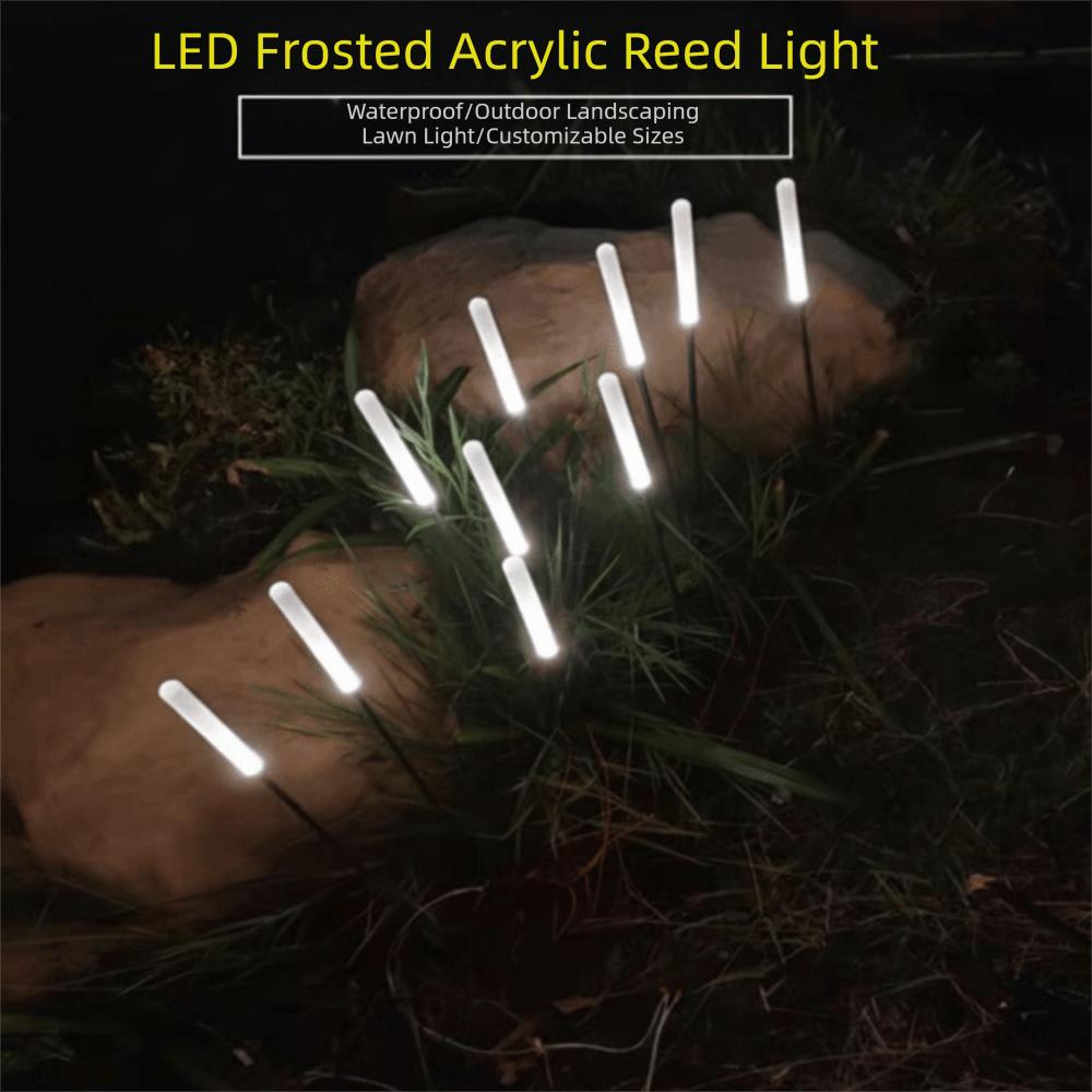 Waterproof Lawn Lamp Acrylic Outdoor Decorate Lamp Reed Lamp Landscape Lighting  Outdoor
