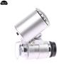 60X Illuminated Microscope Portable Handheld Jeweler Magnifier With LED Light Mini Pocket Magnifying Glass For Home And Office