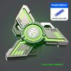 Luminous Fidget Spinner Metal Magnetic Push Coin Edc Relieve Stress Relief Toy Glowing Hand Spinning Top Tip Antistresse Adults