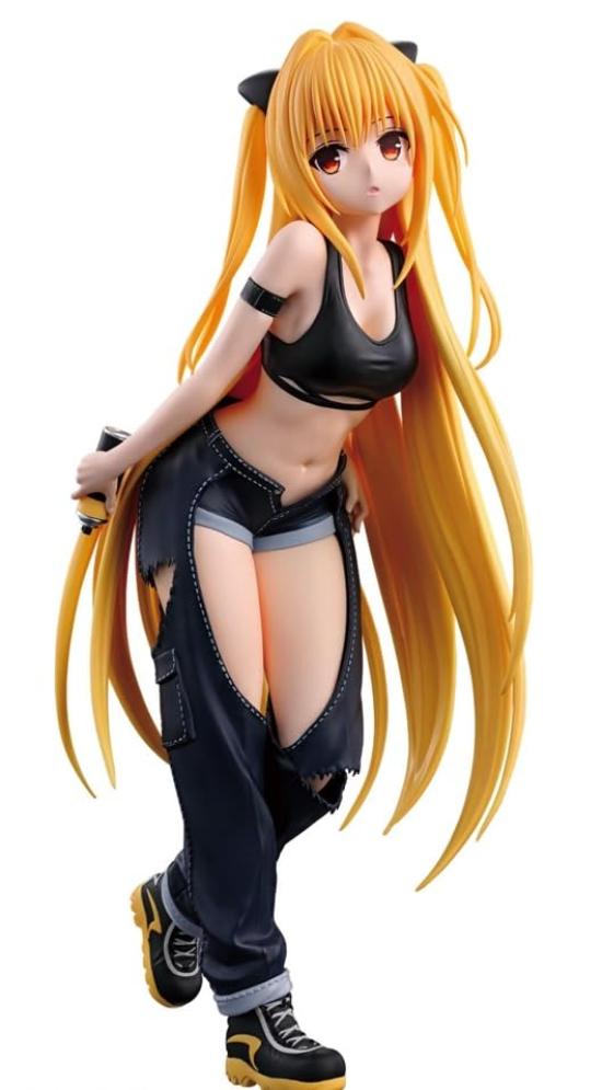 Figure Golden Darkness Version Rue. GLITTER & GLAMOURS To Love-Ru Darkness Officiel Environ. 22cm