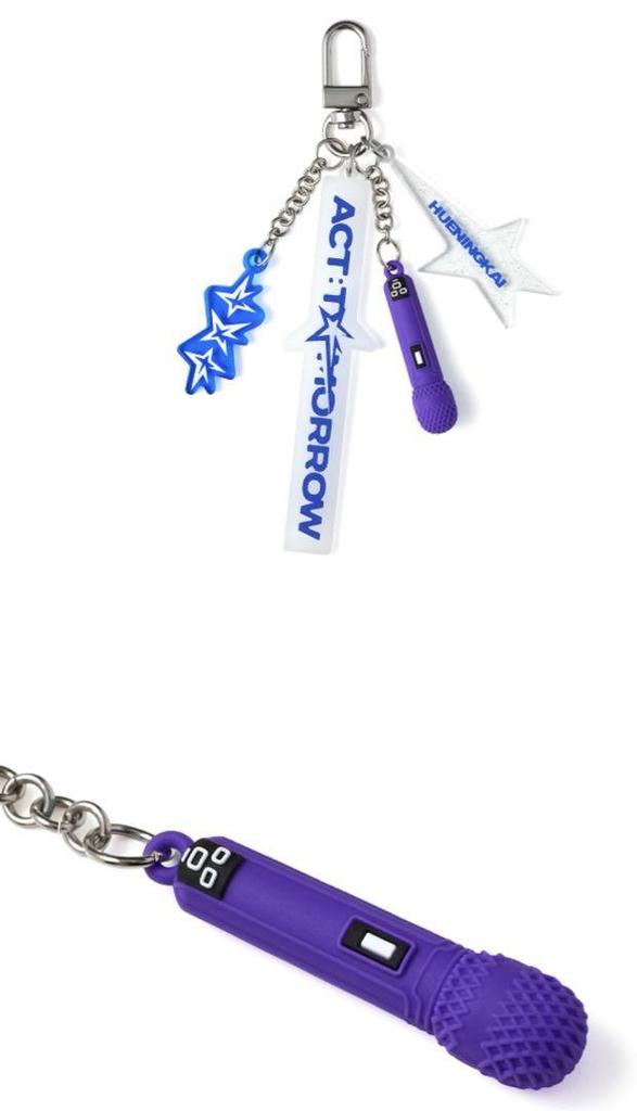 [USED] TXT ACT:TOMORROW microphone key ring Hueningkai