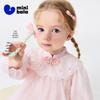 minibala Toddler Girls' Chinese Style Embroidered Mesh Dress