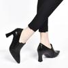 Mode 2024 Neue spitze Pumps mit tiefem Ausschnitt Frühling/Sommer/Herbst Europäischer und amerikanischer Stil Schlankmachende Arbeitsschuhe