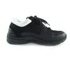 Ausgezeichnete CHANEL Sneaker Schwarz Weiß Leder Damen 37 G38299 Gebraucht