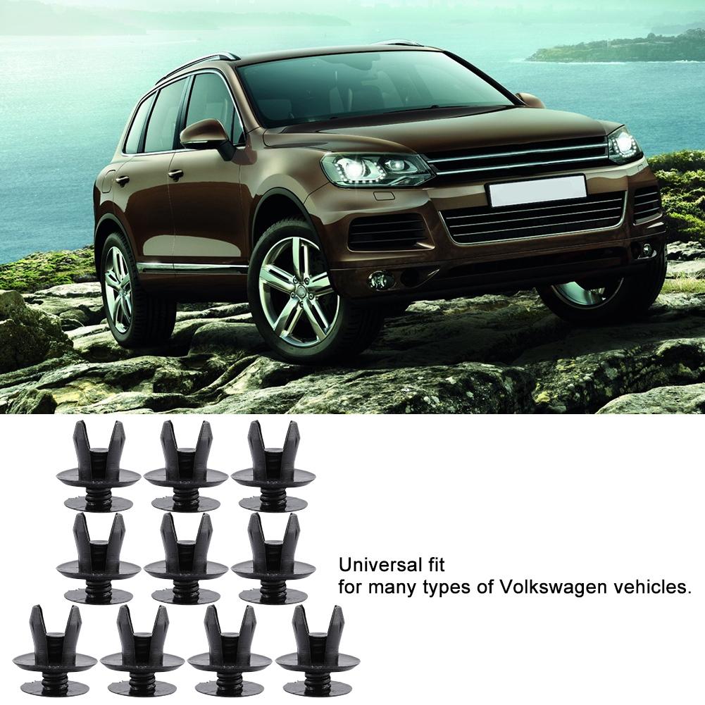 Car Push Rivet Trunk Bumper Lining Assorted Clip Fastener Retainer for  (10pcs)