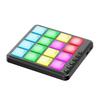 MIDI Controller 16 Key Dynamic RGB Pad BT Wireless MIDI Pad Rechargeable Portable Plug and Play for Music Production