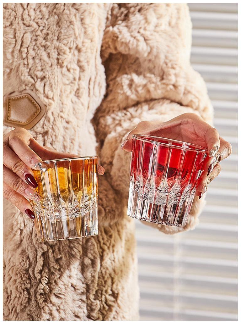 Edo Kiriko Luxury Crystal Glass: Bar, Restaurant, or Home Whiskey and Water Cup