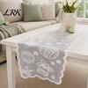 Decorative Table Runner Easter Lace Runners, 72 Inch Spring Eggs Runner, Tablecloth Bunny Decorations for Home Dining Room, Party and Supplies
