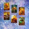 64 stk Mystical Shaman Oracle Cards Deck Engelsk Mystisk skjebnespådom Tarot