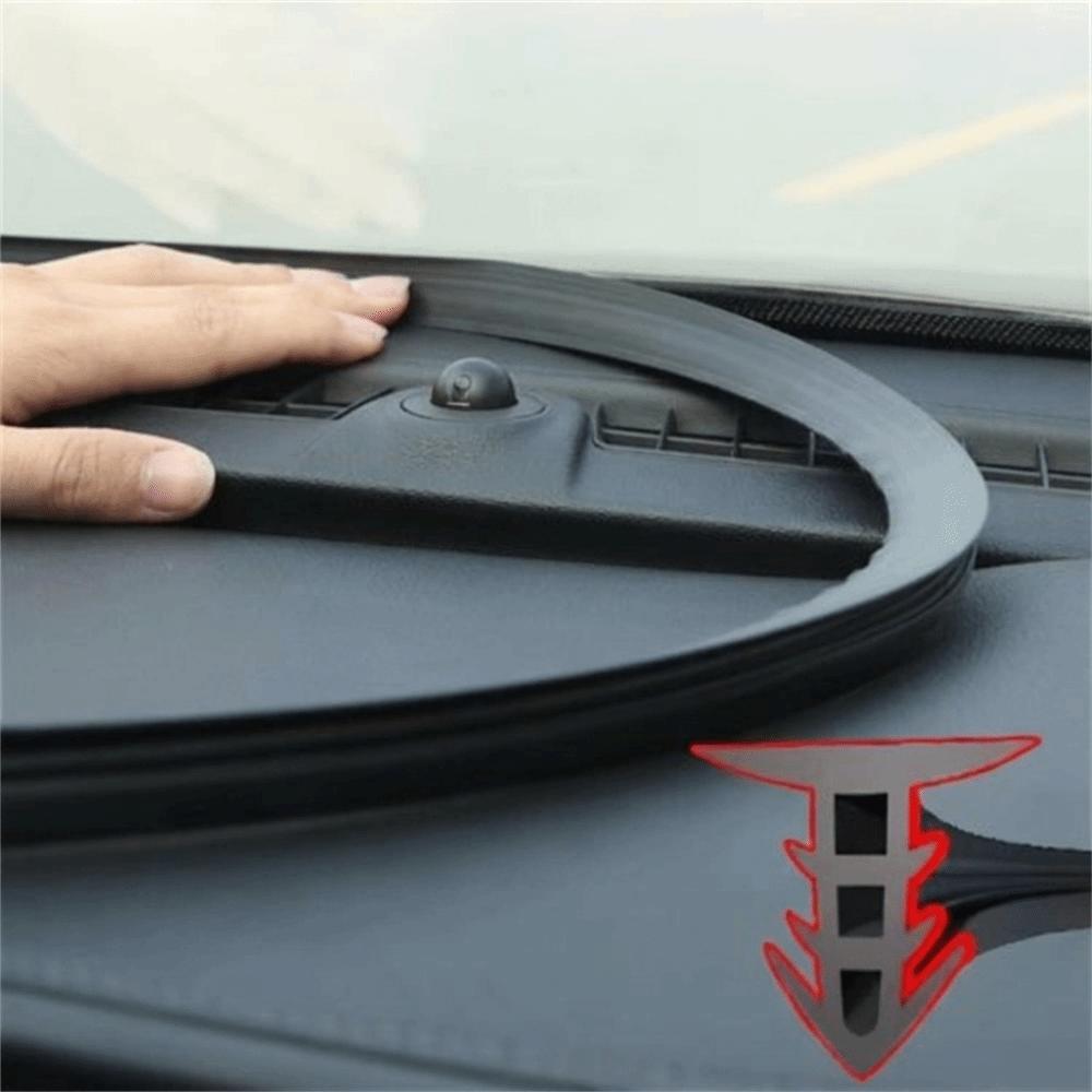 Sound Dampening Dashboard Seal Strip Rubber Material Noise Reduction Trim Windshield Seam