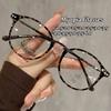 Retro Round Trendy Finished Myopia Glasses Frame Women Blue Light Blocking Myopic Eyewear Men Diopter 0-0.5-1.0-1.5-2.0-2.5~~6.0
