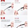 Retractable Anti-Slip Sports Eyeglass Cord with Adjustable Ear Hooks for Adults and Children