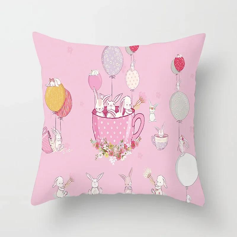 

Диван Декор для дома Чехол для подушки Розовый Романтический Квадратный Наволочка Украшения ко Дню Святого Валентина 66x66cm