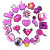 Fresh Pink Cute Shoe Flower Buckles - Croc Accessories