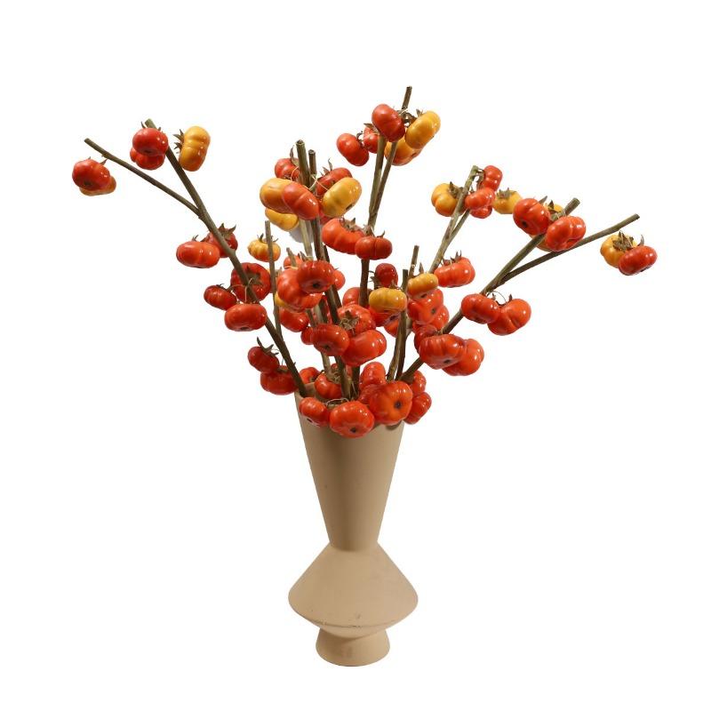 Simulated Pumpkin Fruit PropsSimulated Berries Housewarming Home Decoration Ornaments Artificial Flowers